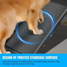 156cm Foldable Dog Ramp - Non-Slip Pet Car Ramp - Portable SUV Truck Couch Steps