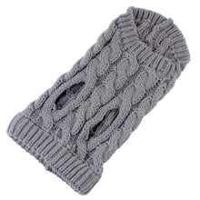 Small Dog Sweater - Warm Knitted Autumn Winter Clothing for Pet Dogs Comfort Wear