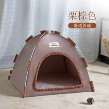 Foldable Cat House Pet Tent Four Seasons Universal Cat and Dog Pet Nest Summer Cool Mat Outdoor Portable Foldable Breathable