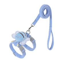 Cartoon Bee Cat Harness Set - Adjustable Double Layer Collar & Leash - Small Medium Pets