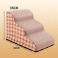 Pet 2/3 Step Dog Stair Cat Pet Ramp Ladder Washable Non Slip Removable Memory Foam Pet Products Ramp for Dog  Stairs for Dogs