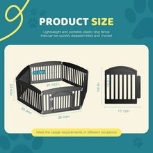 Plastic Dog Playpen.