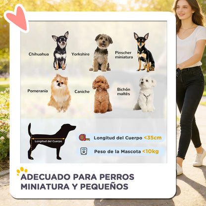 Pawhut Stroller for Small Dogs with Storage Basket, Mesh Windows and Safety Belt 77X44X102 cm
