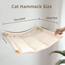Cat Hammock Bed Wall Mounted Climbing Cats Kitty Bed Funiture Stable Shelf Perches Cat House for Sleeping Playing Accessories
