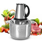 5L Electric Meat Grinders Food Crusher Stainless Steel Vegetable Slicer Processor Chopper Blenders for Home-cooked Dog Food