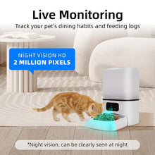 6L Smart Wi-Fi Pet Feeder with Camera — Automatic Food Dispenser for Cats & Dogs