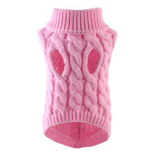 Small Dog Sweater - Warm Knitted Autumn Winter Clothing for Pet Dogs Comfort Wear