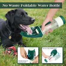 Dog Water Bottle Portable Food Container 2 In 1 Leakproof Pet Drinking Dispenser Feeder Cup For Outdoor Walking Hiking