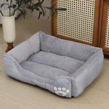 Large Orthopedic Dog Bed – Soft Washable Plush Pet Sofa for Medium & Large Dogs, Warm Cat Bed