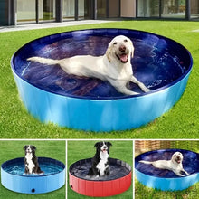 Foldable Pet BathTub Durable PVC Swimming Pool For Dog Portable Summer Cooling Pool Non-Slip For Medium-Sized And Small Dogs