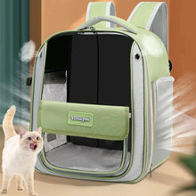 Breathable Transparent Cat Carrier Backpack – Foldable Waterproof Pet Travel Backpack for Cats & Small Dogs