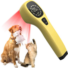 Pet Red Light Therapy Device – Cold Laser Therapy Device with Dual 808nm Infrared Light for Dogs, Cats & Horses