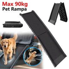 156cm Foldable Dog Ramp - Non-Slip Pet Car Ramp - Portable SUV Truck Couch Steps