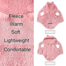 Fleece Warm Cat Costume - Soft Winter Sweater for Small Medium Dogs & Kittens