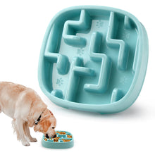 MazeMunch Non-Slip Slow Feeder Dog Bowl - Anti-Bloat Design for Healthy Eating