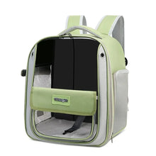 Breathable Transparent Cat Carrier Backpack – Foldable Waterproof Pet Travel Backpack for Cats & Small Dogs
