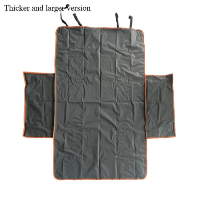 Dog Car Seat Cover Waterproof Pet Cat Carriers Travel Mat Hammock for Small Medium Large Dogs Car Rear Back Protector Safety Pad