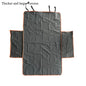 Dog Car Seat Cover Waterproof Pet Cat Carriers Travel Mat Hammock for Small Medium Large Dogs Car Rear Back Protector Safety Pad