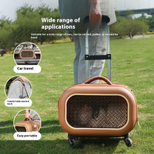 Large Capacity Pet Carrier Backpack With Breathable Side Mesh Escape Proof Design For Cats Summer Winter Use