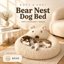Calming Pet Bed – Luxury Plush Dog & Cat Bed with Removable Washable Cover, Waterproof Lining & Anti-Slip Base
