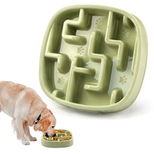 MazeMunch Non-Slip Slow Feeder Dog Bowl - Anti-Bloat Design for Healthy Eating