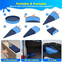 Foldable Pet BathTub Durable PVC Swimming Pool For Dog Portable Summer Cooling Pool Non-Slip For Medium-Sized And Small Dogs