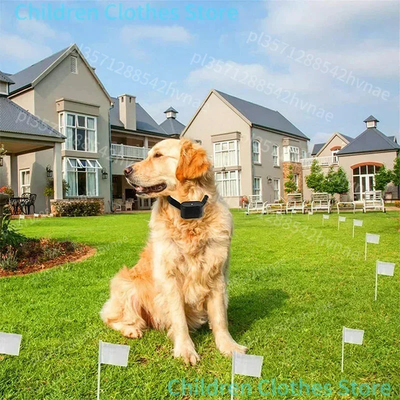 Invisible Wireless Electric Dog Fence System Outdoor Dog Training Remote Control Beep DogShock Collar Electric Pet Fence
