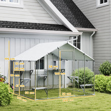 Large Outdoor Cat Enclosure – Weatherproof Cat Cage with 2 Houses, 7 Platforms & UV-Resistant Roof