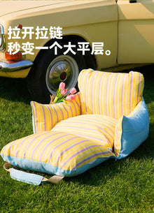 Pet Car Bed for Small Dogs & Cats – Soft Portable Travel Seat Bed