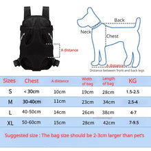 Pet Front Carrier Backpack – Breathable Mesh Travel Bag for Small Dogs & Cats
