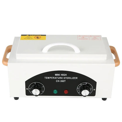 2230ML High Temperature sterilisation Cabinet 300W Dry Heat Foot cat Tattoo Nail Studio with Timer High Pressure Sterilizer