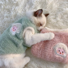 Warm Winter Cat Sweater - Cozy Knit Vest Clothing for Kittens & Small Cats