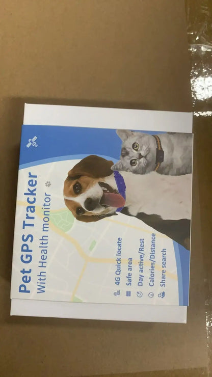 Real-time positioning GPS tracker for dog and pet cat collars