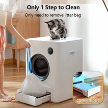 Automatic Cat Litter Box Self Cleaning Oversized Cat Toilet Smart Deodorant Anti-Sand Electric Sand Box Arenero Gato Cerrado