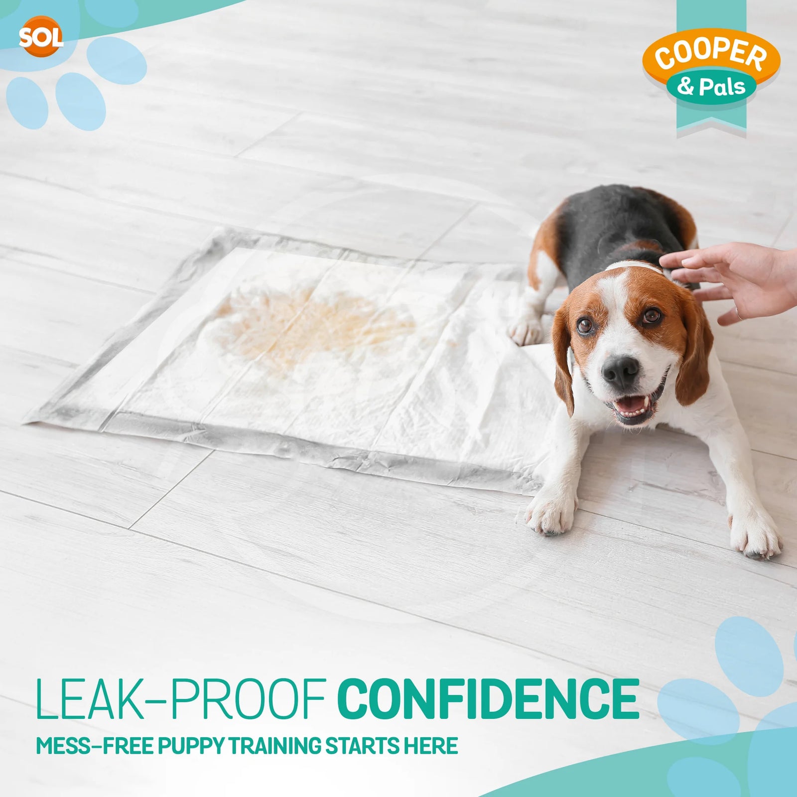Puppy Training Pads – 400-Pack Super Absorbent Leak-Proof Dog Pee Pads, 45 × 60 cm