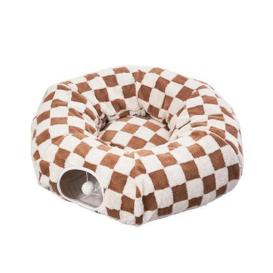 S-shaped cat litter supports customized pet litter and can be disassembled into circular tunnels