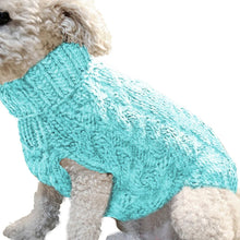 Small Dog Sweater - Warm Knitted Autumn Winter Clothing for Pet Dogs Comfort Wear