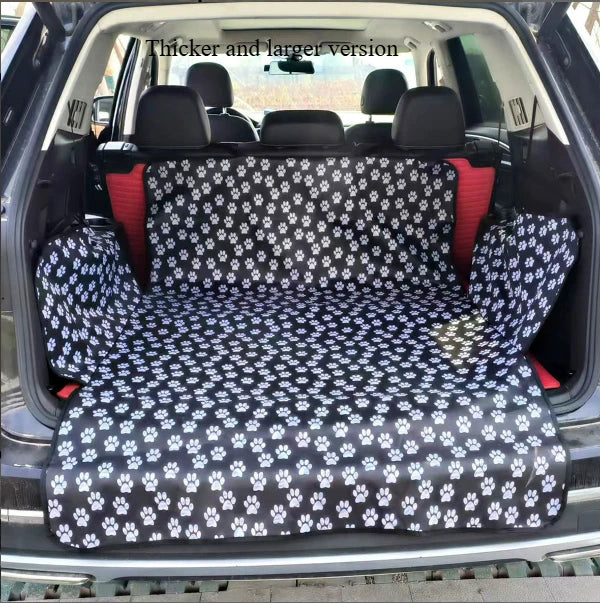Dog Car Seat Cover Waterproof Pet Cat Carriers Travel Mat Hammock for Small Medium Large Dogs Car Rear Back Protector Safety Pad