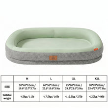 Cooling Dog Bed Summer Pet Sofa Bed Washable Soft Sleeping Mat for Small Medium Large Dogs Cats Breathable Pet Cushion