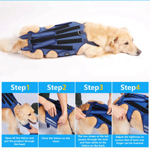 Dog Back Brace - Adjustable Spine Support Harness - Post Surgery Recovery Aid - Back Protection