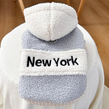 Fashion Cat Dog Hoodie - Winter Buckle Sweater Hooded Clothes for Small Dogs Puppies