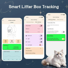 Automatic Self-Cleaning Cat Litter Box 65L – Large Smart Cat Toilet – App Control – Safety Sensors – Odor Neutralization – Leak-Proof – Ideal for Multiple Cats – Includes Trash Bag, British