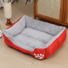 Large Orthopedic Dog Bed – Soft Washable Plush Pet Sofa for Medium & Large Dogs, Warm Cat Bed