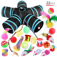 Cat Tunnel Cat Toy Set Funny Cat Assembled Toys