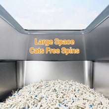 Non-stick stainless steel cat litter box, side opening, splash-proof and leak-proof, large metal cat litter box with lid