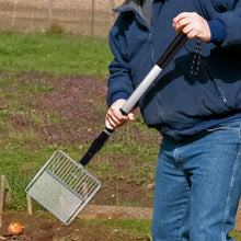 Stretchable Chicken Poop Scooper Chicken Coop Rake Cat Litter Scooper Chicken Coop Litter Sifting Shovel Chicken Coop Accessory
