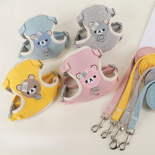 Small Dog Harness Set - Adjustable Puppy Cat Harness & Leash - Collar Pet Accessories Kit