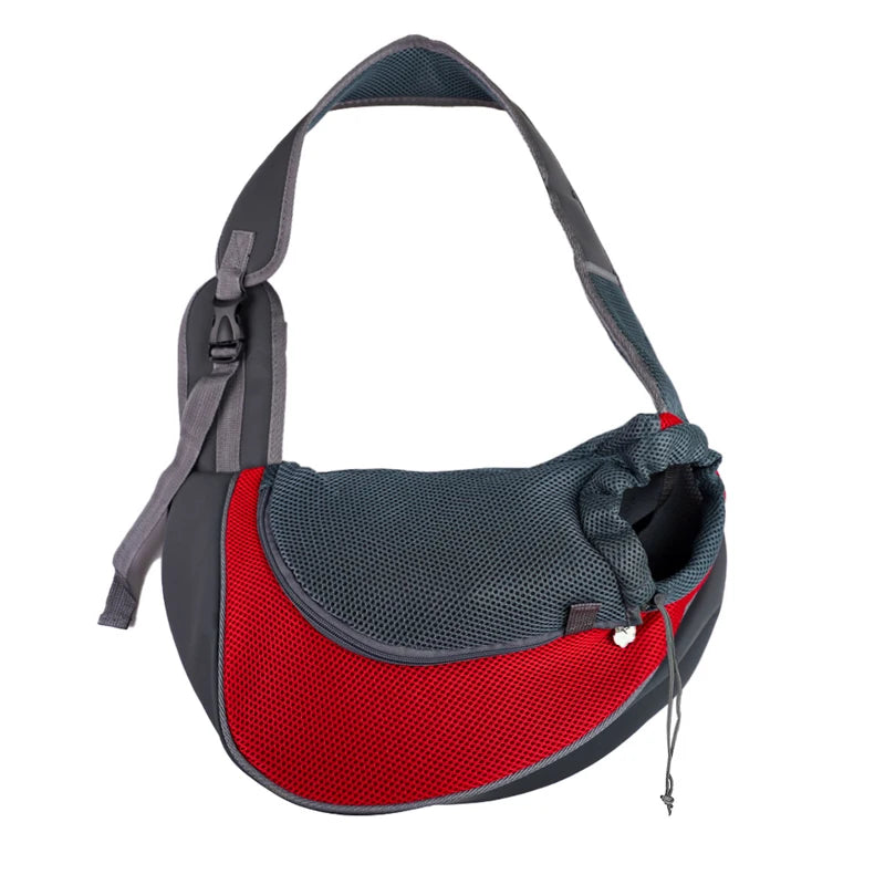 Pet Carrier Sling – Breathable Oxford Shoulder Bag for Small Dogs, Cats & Puppies