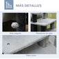 Pawhut Pawhut 4-Step Cat Stairs Adjustable Pet Step with Cave and Hanging Ball 60X40X66 cm Gray