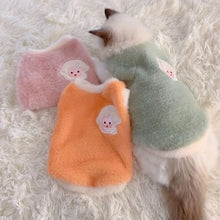 Warm Winter Cat Sweater - Cozy Knit Vest Clothing for Kittens & Small Cats